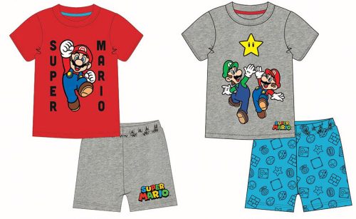 Super Mario kids short pyjamas 5-12 years
