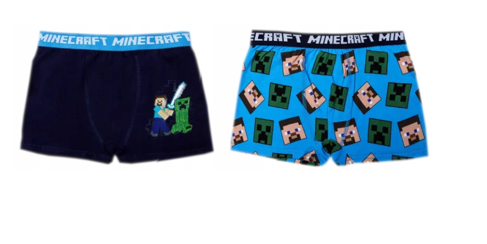 Minecraft Child Underpants (boxer) 2 pieces/package - Javoli Disney On