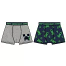 Minecraft children's boxer shorts 2 pieces/package