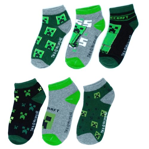 Minecraft kids secret socks, invisible socks 23-38