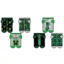 Minecraft children's no-show socks 23-38