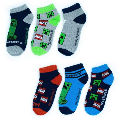 Minecraft kids secret socks, invisible socks 23-38