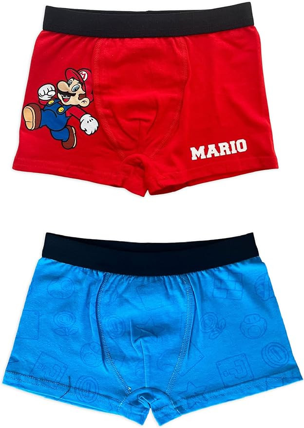 Super Mario Child Underpants (boxer) 2 pieces/package - Javoli Disney