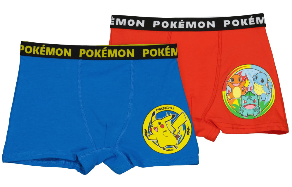 Pokémon Child Underpants (boxer) 2 pieces/package - Javoli Disney Onli