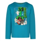 Minecraft BOOM! children's long sleeve T-shirt, top 6-12 years
