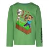 Minecraft kids long sleeve t-shirt, top 6-12 years