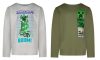 Minecraft kids long sleeve t-shirt, top 6-12 years