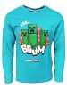 Minecraft Creeper children's long sleeve shirt, top 6-12 years