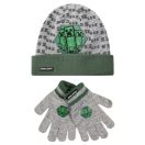 Minecraft Build children's hat + glove set 54-56 cm