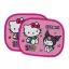 Hello Kitty Kuromi sunshade for window, set of 2