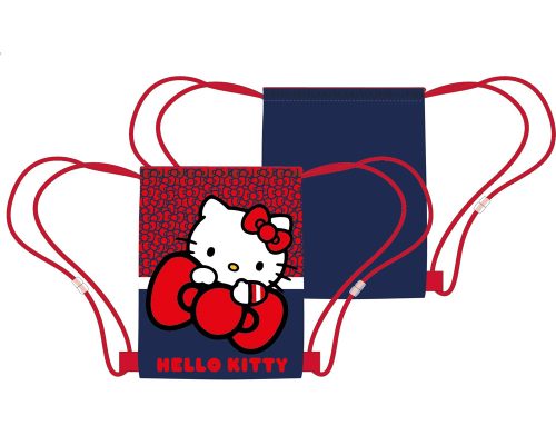 Hello Kitty Red Bow sports bag, gym sack 40 cm