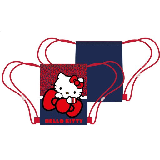 Hello Kitty Red Bow sports bag, gym sack 40 cm