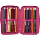 Hello Kitty Pinky filled pencil case 3-level