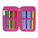 Hello Kitty Kuromi filled pencil case with 3 layers