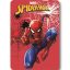 Spiderman Red polar fleece throw 100x140cm