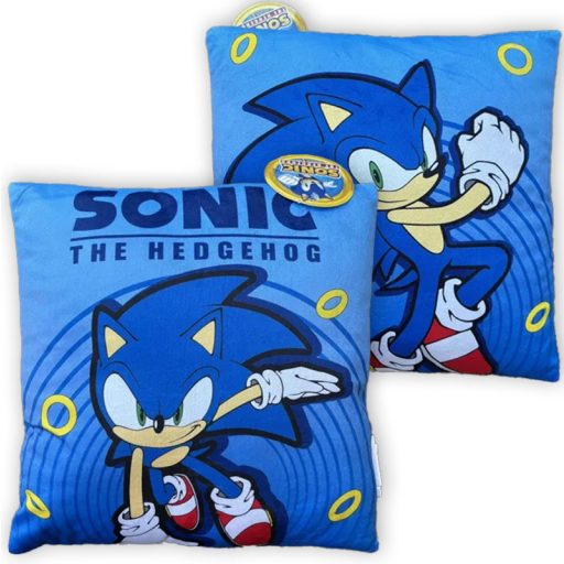 Sonic the Hedgehog Hyper Dash decorative pillow 38x38 cm Velour