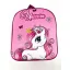 Unicorn Pink Blossom 3D backpack, bag 30 cm
