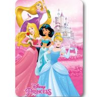 Disney Princess Castle polar fleece blanket 100x140cm