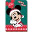 Disney Mickey  Festive Christmas Polar Blanket 100x140cm