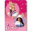 Barbie Winter Christmas Polar Blanket 100x140cm