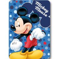 Disney Mickey  Dots polar fleece blanket 100x140cm
