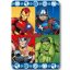 Avengers Hero Force fleece blanket 100x140cm