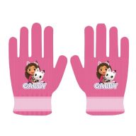 Gabby's Dollhouse Pink children's gloves
