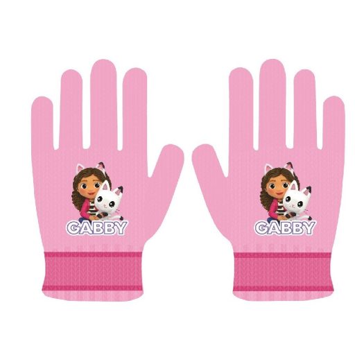 Gabby's Dollhouse Light Pink children's gloves