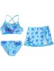 Disney Lilo and Stitch Leaf children's bikini and skirt set 4-10 years
