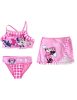Disney Minnie  Checkered children's bikini and skirt set 4-10 years