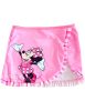 Disney Minnie  Checkered children's bikini and skirt set 4-10 years