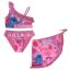 Disney Lilo and Stitch Tropic Pink children's bikini and sarong set 4-10 years