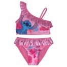 Disney Lilo and Stitch Tropic Pink children's bikini and sarong set 4-10 years