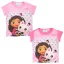 Gabby's Dollhouse Pandy kids' short sleeve t-shirt, top 2-6 years