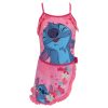 Disney Lilo and Stitch Pink children's swimsuit and sarong set 3-8 years