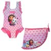 Gabby's Dollhouse Pandy children's swimsuit and sarong set 3-8 years