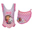 Gabby's Dollhouse Pandy children's swimsuit and sarong set 3-8 years