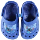 Disney Lilo and Stitch Blue Smile children's clog, sizes 22-32