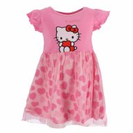 Hello Kitty Heart children's summer dress 2-6 years