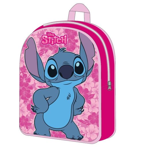 Disney Lilo and Stitch Pink Leaf backpack, bag 30 cm