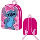 Disney Lilo and Stitch Pink Leaf backpack, bag 30 cm