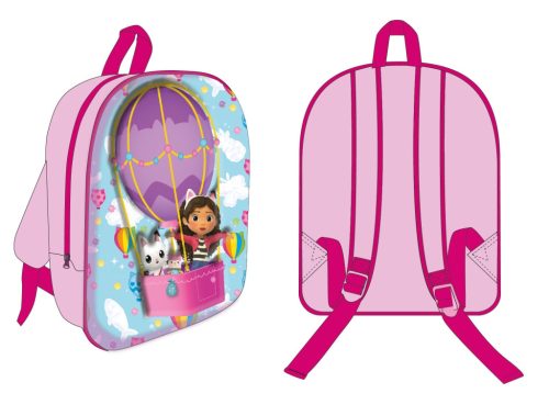 Gabby's Dollhouse Hot Air Balloon 3D backpack, bag 30 cm