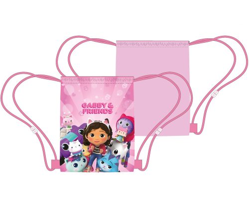 Gabby's Dollhouse Colorful World sports bag, gym bag 40 cm