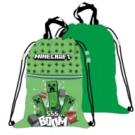 Minecraft Boom Deluxe sports bag, gym sack 45 cm
