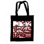 Hello Kitty Bows canvas bag, shopping bag 44 cm