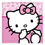 Hello Kitty Cutie hand towel, facial towel, cloth 30x30cm