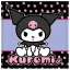 Hello Kitty Kuromi hand towel, face towel, towel 30x30cm