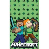 Minecraft Battle hand towel, face towel 30x50cm