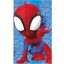 Spiderman Spidey Blue hand towel, face towel, towel 30x50cm