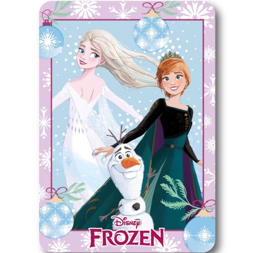 Disney Frozen Holiday Christmas Polar Fleece Blanket 100x140cm